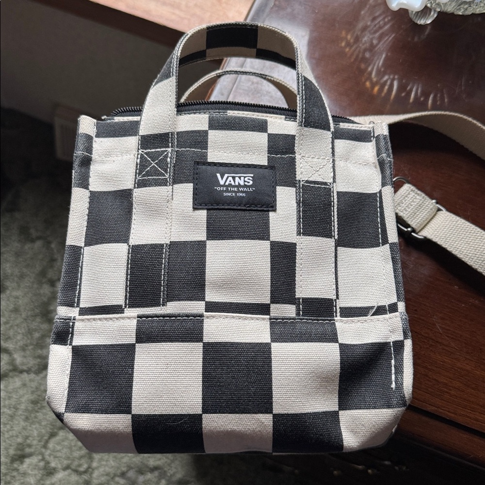 Vans Lil Pergs Checkered Tote Bag